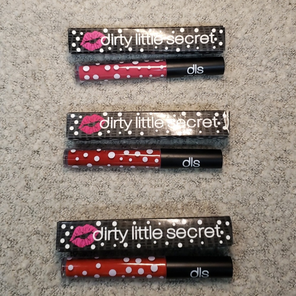 Dirty little secret matte lipsticks
